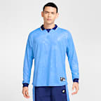 ★★Nike★★ Air Long Sleeve Jersey M University Blue Black Nike Air Long Sleeve Jersey in University Blue & Black | REVOLVE